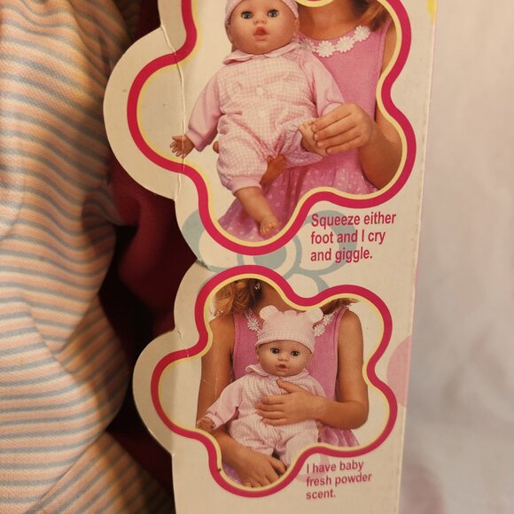 My Darling Baby 2010 Unopened in Original Box Doll Pacifier Pink Berry READDESC - Picture 8 of 13